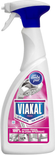 Viakal Fresco Καθαριστικό Spray Κατά των Αλάτων με Άρωμα Fresh 750ml
