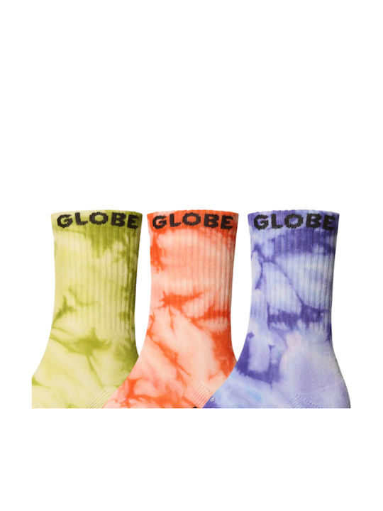 Globe Κάλτσες Πολύχρωμες 3Pack Globe Κάλτσες Πολύχρωμες 3Pack