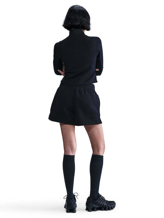 Phoenix Fleece Γυναικείο Αθλητικό Σορτς Black