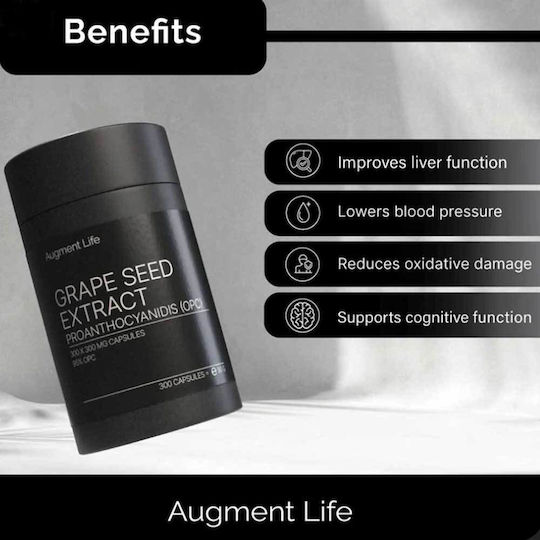 Augment Life Екстракт от гроздови семена 300mg 300 капсули