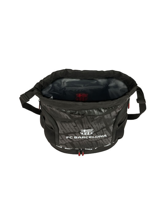 F.C. Barcelona Schultertasche Für Fitnessstudio Schwarze