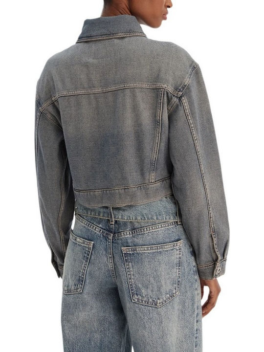Damen Jean Jacken Denim Leicht