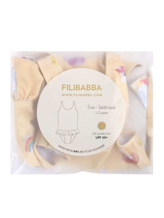 Filibabba Детски Костюм За Баня Една Част Светлосин