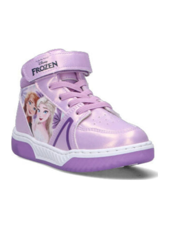 Frozen Kinder Sportschuhe Lila Running mit Schnürsenkeln