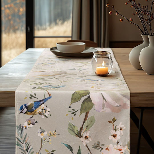 Beauty Home Ράνερ Peony And Bird 32x250εκ. Beauty Home Ράνερ Peony And Bird 32x250εκ.