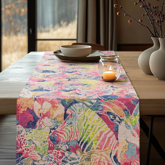 Beauty Home Jungle Animals Runner 32x150cm Beauty Home Jungle Animals Runner 32x150cm