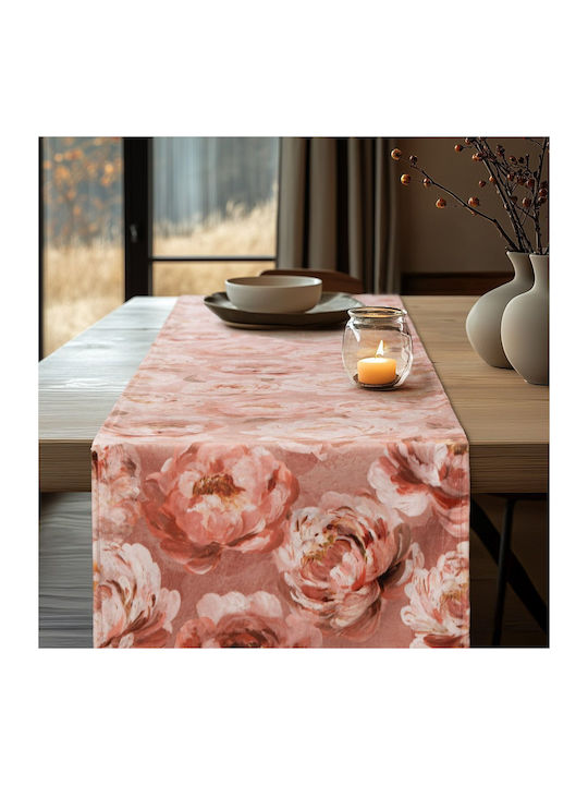 Beauty Home Runner Catifea Romantic Peony Dream 32x150cm