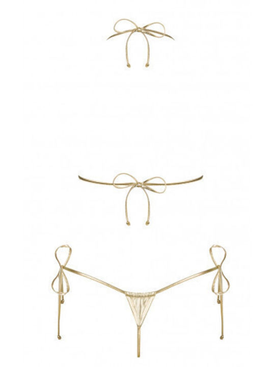 Set Bikini Χρυσό