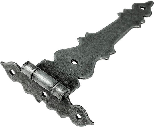 External Hinge Herrajes Palencia 3140 Antique Silver 14.5x7cm