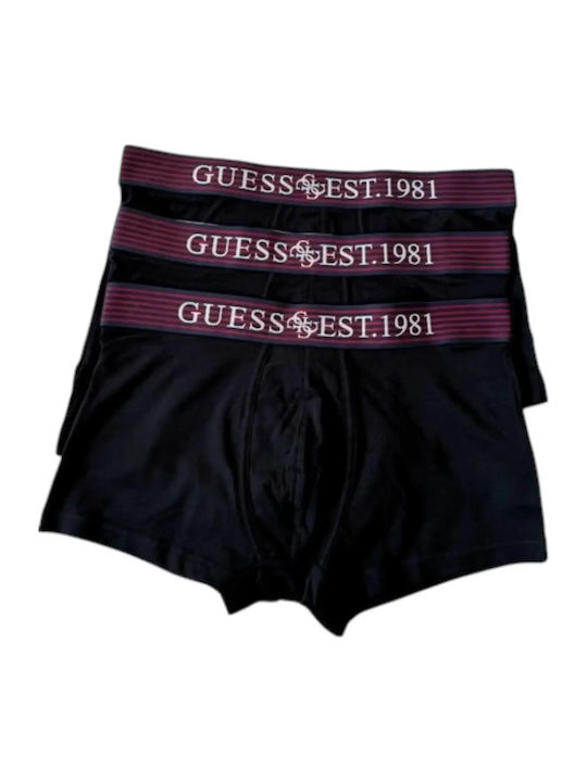 Men's Boxers Black Printed 3Pack