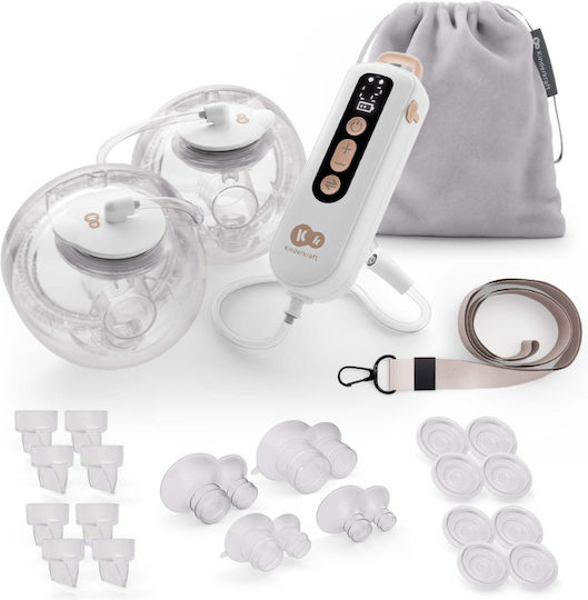 Kinderkraft Gentleflow Electric Double Breast Pump Gold 180ml