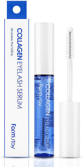 Farm Stay Collagen Eyelash Moisturizing Eye and Eyelash Serum with Panthenol & Collagen for Nourishing 10gr