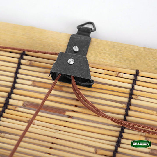 Grasher Jalousien Bambus Braune 120x180cm 104201 Grasher Jalousien Bambus Braune 120x180cm 104201