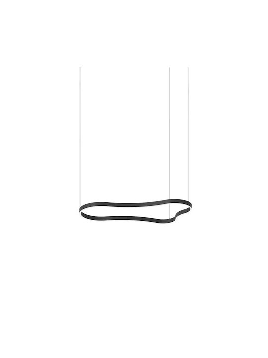 Ideal Lux Pendant Light White 125.4x66.2x50cm