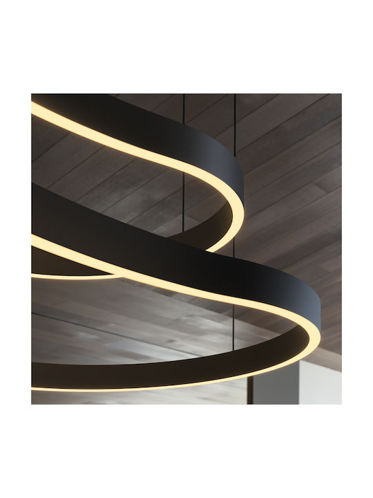 Ideal Lux Pendant Light White 125.4x66.2x50cm