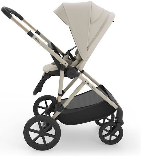 Kinderkraft Prime Reversible 3 in 1 Baby Stroller Suitable for Newborn Sand Dune