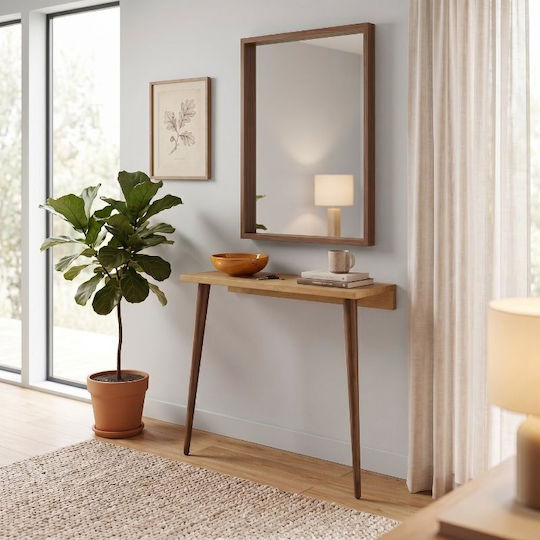 Κονσόλα Ξύλινη Sapphire Oak Μ60xΠ22xΥ77εκ.