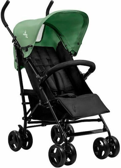 Asalvo Cărucior cu Umbrelă Potrivit pentru Nou-Născuți Verde 6kg