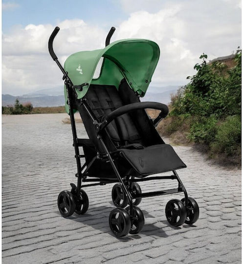Asalvo Cărucior cu Umbrelă Potrivit pentru Nou-Născuți Verde 6kg