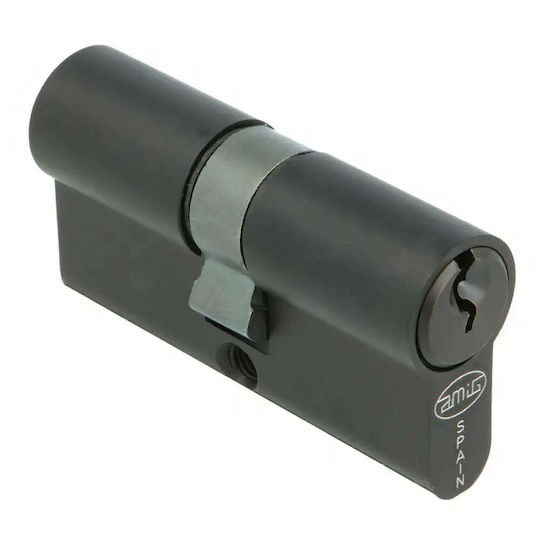 Amig Amig Κύλινδροι - Αφαλοί Κλειδαριάς 60mm (30-30) Schwarz