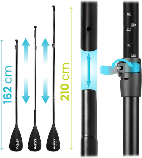 NEO Sport Φουσκωτή Σανίδα SUP με Μήκος 3.2m Μπλε