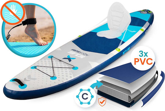 NEO Sport Φουσκωτή Σανίδα SUP με Μήκος 3.2m Μπλε
