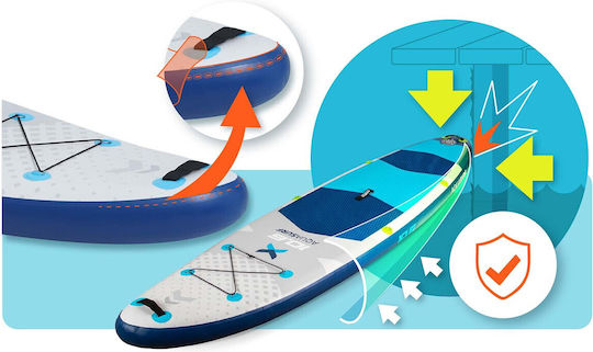 NEO Sport Φουσκωτή Σανίδα SUP με Μήκος 3.2m Μπλε