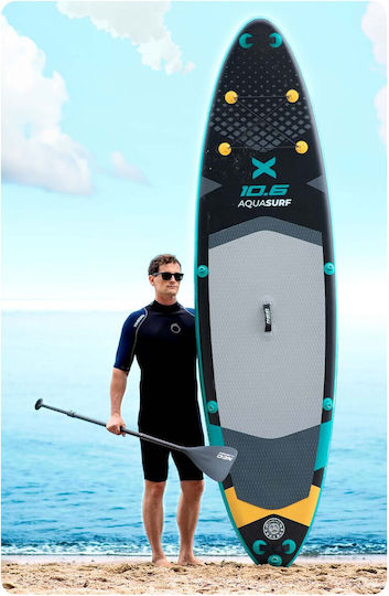 NEO Sport Φουσκωτή Σανίδα SUP με Μήκος 3.2m Πράσινη