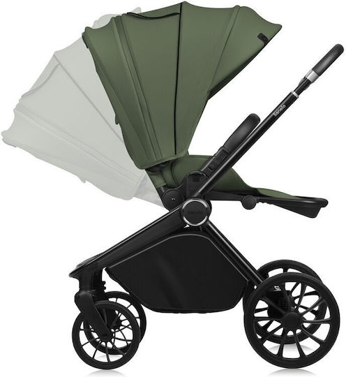 Lionelo Cărucior 2 în 1 Reglabil Potrivit pentru Nou-Născut Verde 10,9kg
