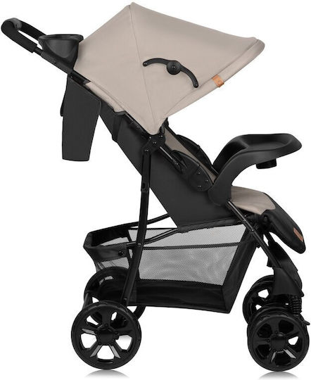 Lionelo Emma Plus Cărucior Pentru Copii Potrivit De La 6+ Luni Bej 9kg