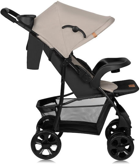 Lionelo Emma Plus Cărucior Pentru Copii Potrivit De La 6+ Luni Bej 9kg