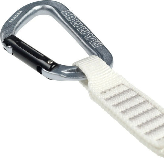 Mammut Sender Keylock Climbing Quickdraws 12 Cm 6-pack Light Grey Gold