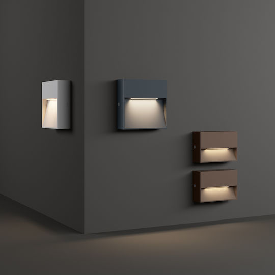 Ideal Lux Στεγανό Επιτοίχιο Εξωτερικό Φωτιστικό 10x3x6.5εκ. Ideal Lux Στεγανό Επιτοίχιο Εξωτερικό Φωτιστικό 10x3x6.5εκ.