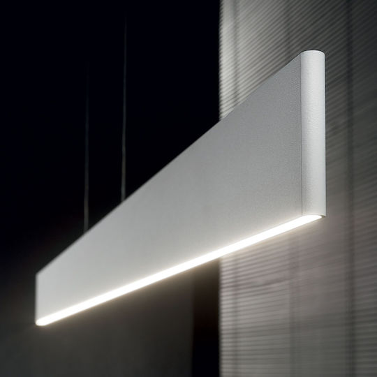 Ideal Lux Accent Commercial Linear LED Ceiling Light 36W Warm White IP20 120cm