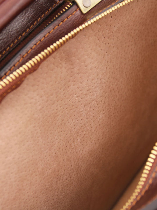 Venezia Leder Herrentasche Geldbörse Braun