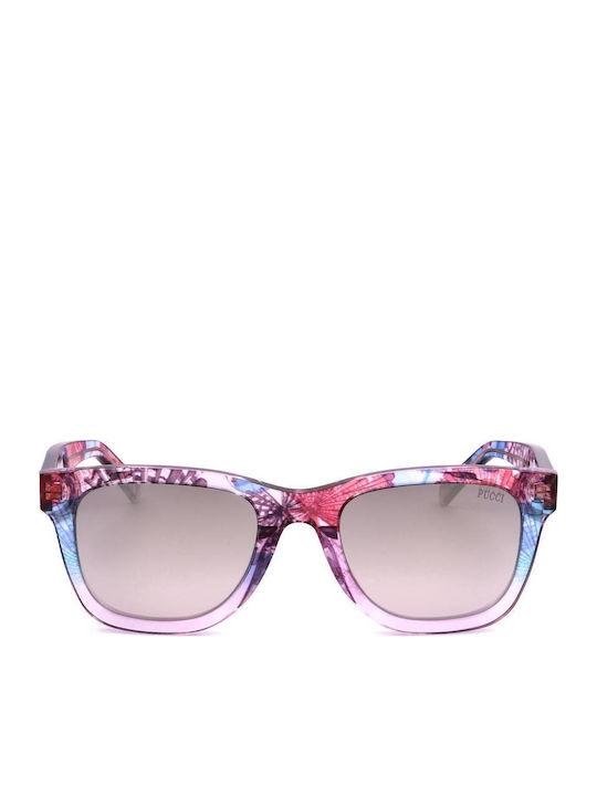 Emilio Pucci Ochelari de soare Πολύχρωμα cu Plastic Cadru & Maro Lentilă