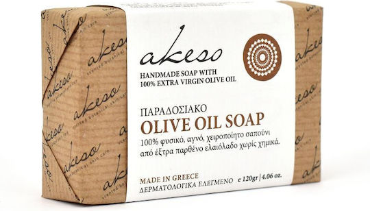 Akeso Săpun Handmade Tradițional cu Ulei de Măsline 120gr