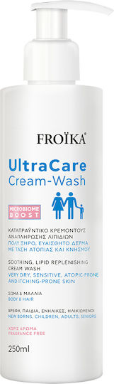 Froika Ultracare Cream Wash Αφρόλουτρο με Ceramides για Θρέψη 250ml