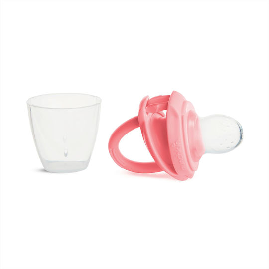 Munchkin Pink Silicone Baby Feeder For 4+ Months