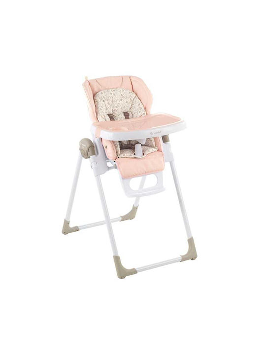 Jane Mila Polipiel Scaun Înalt De Masă Bebe Pliabil Cu Înălțime Reglabilă Pale