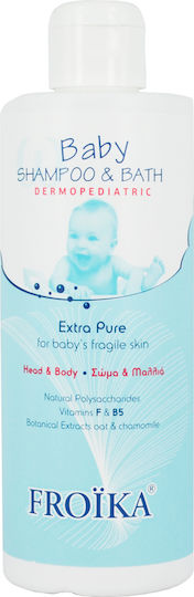 Froika 2 in 1 Shampoo & Shower Gel 400ml with Pump