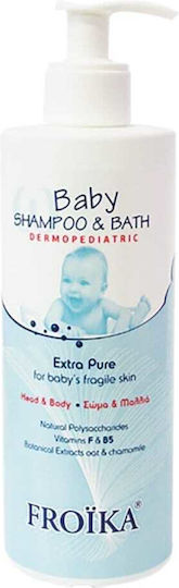 Froika 2 in 1 Shampoo & Shower Gel 400ml with Pump