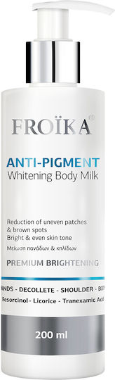Froika Anti-Pigment Whitening Ενυδατική Κρέμα Σώματος 1τμχ