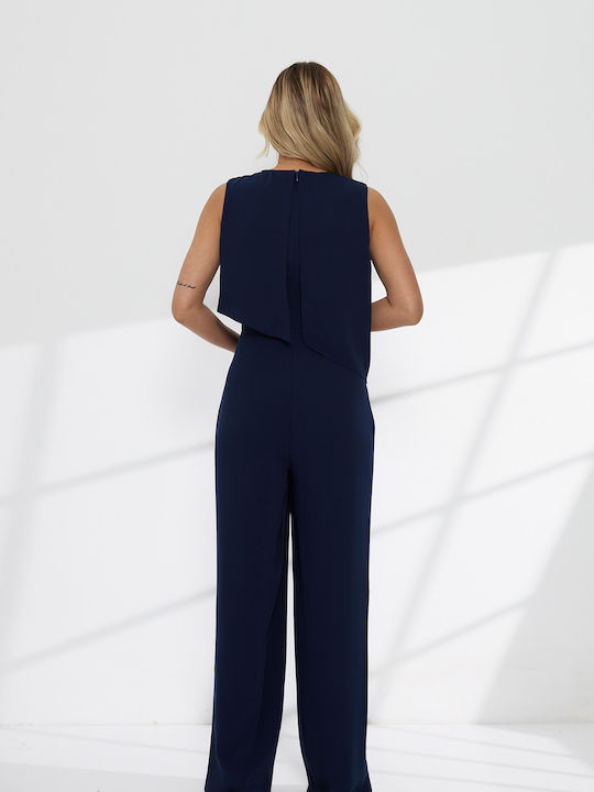 Women's Blue One-piece Jumpsuit