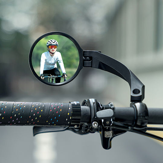 Rockbros 26210001003 Rearview Left Bicycle Mirror Black 5907769313936