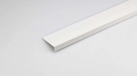 PVC Ecke Profil 30x20mm/1m Weiß Satin