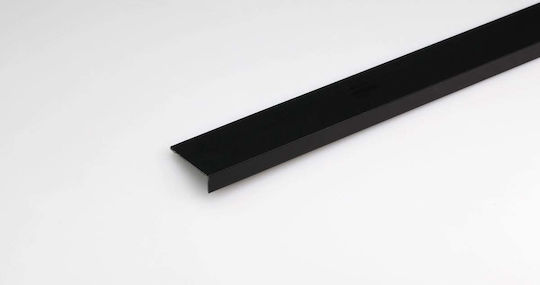 Pvc Corner Profile 20x10mm/1m Black Satin