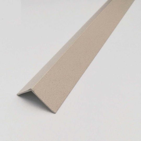 Aluminum Angle Profile 10x10mm/1m Beige