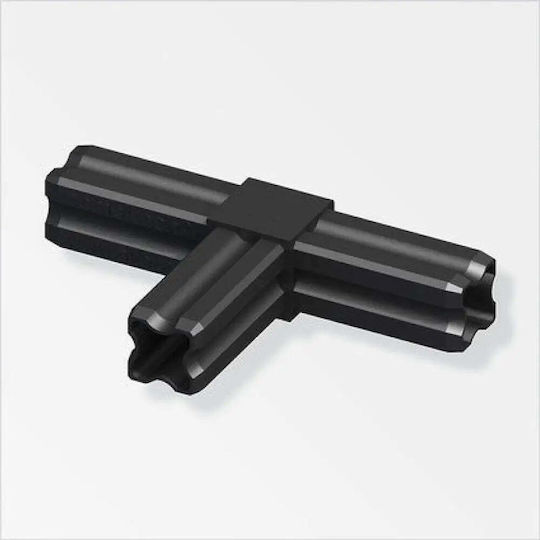 T-образен Конектор PVC 23.50 мм Alfer Aluminium