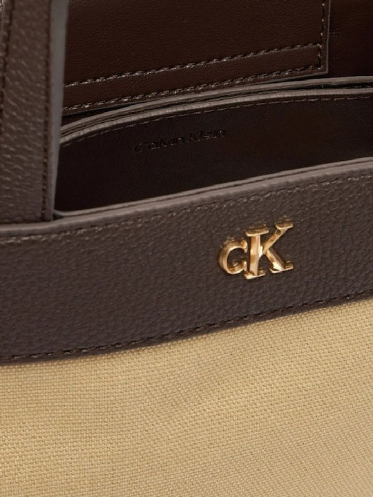 Calvin Klein Γυναικεία Tote Τσάντα Υφασμάτινη Calvin Klein Γυναικεία Tote Τσάντα Υφασμάτινη